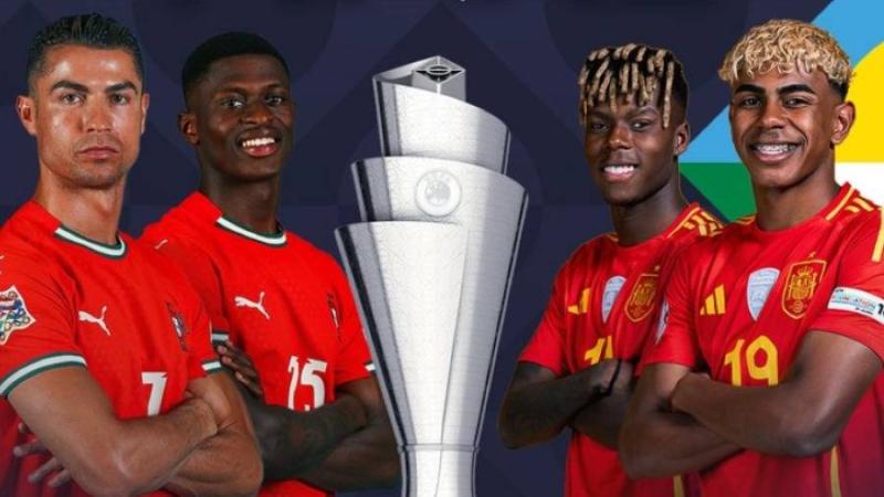 مباراة البرتغال واسبانيا نهائي دوري الأمم الأوروبية 2025